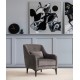 Wing Chair Astana - Anthracite Anthracite Wing Chair Astana - Anthracite Anthracite