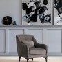 Wing Chair Astana - Anthracite Anthracite