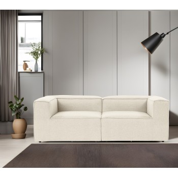2-Seat Sofa Fora 2 - Ecru Ecru