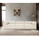 3-Seat Sofa Fora 3 - Ecru Ecru Atelier del Sofa 3-Seat Sofa Fora 3 - Ecru Ecru