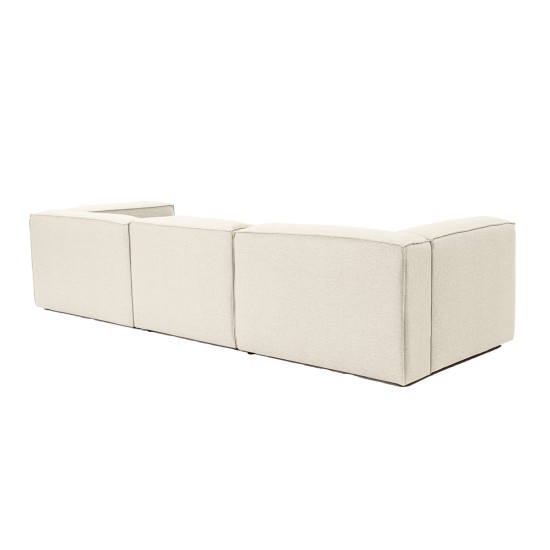 3-Seat Sofa Fora 3 - Ecru Ecru Atelier del Sofa 3-Seat Sofa Fora 3 - Ecru Ecru