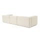 3-Seat Sofa Fora 3 - Ecru Ecru Atelier del Sofa 3-Seat Sofa Fora 3 - Ecru Ecru