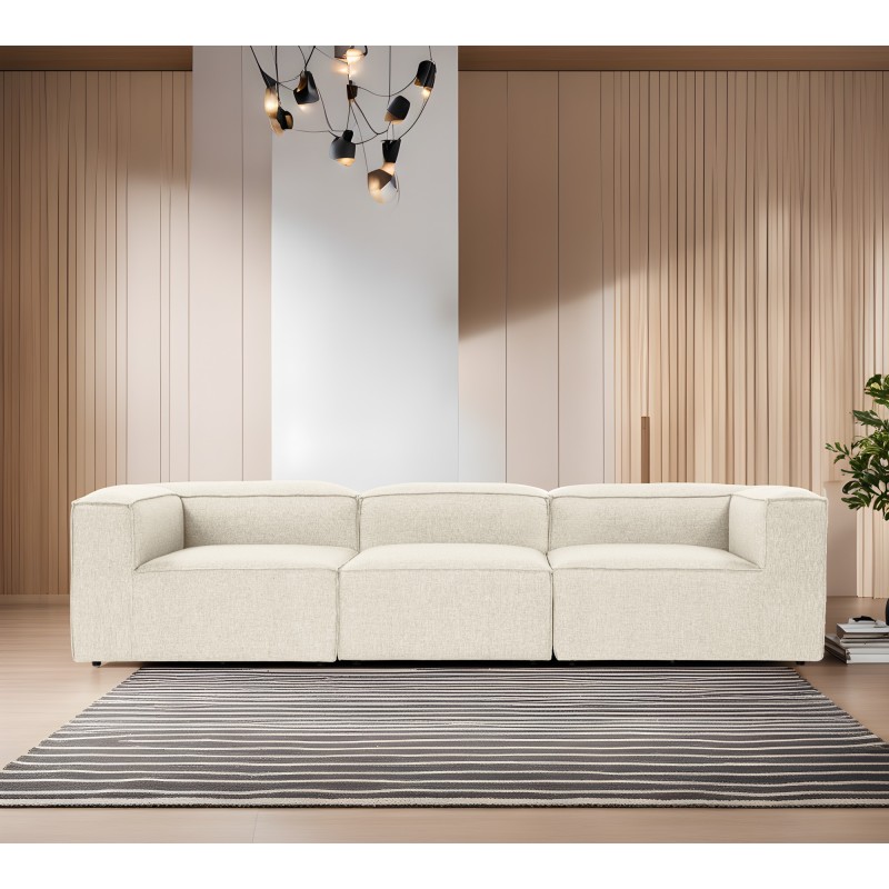 Atelier del Sofa 3-Seat Sofa Fora 3 - Ecru Ecru