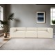 3-Seat Sofa Fora 3 - Ecru Ecru Atelier del Sofa 3-Seat Sofa Fora 3 - Ecru Ecru