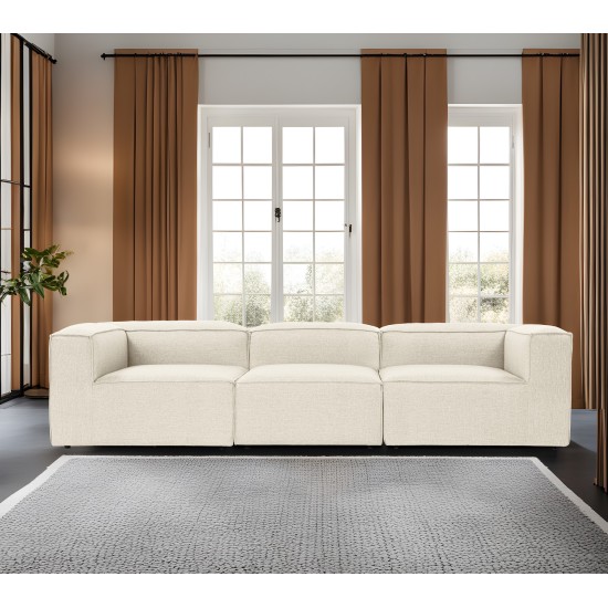3-Seat Sofa Fora 3 - Ecru Ecru Atelier del Sofa 3-Seat Sofa Fora 3 - Ecru Ecru
