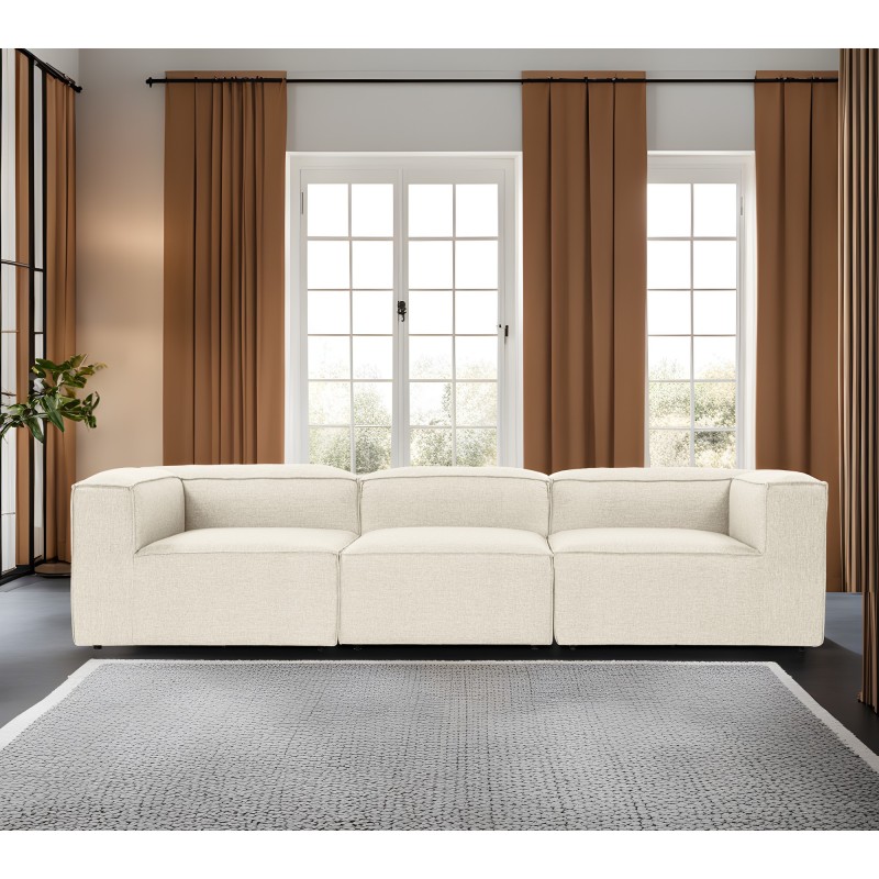 Atelier del Sofa 3-Seat Sofa Fora 3 - Ecru Ecru