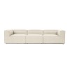 Atelier del Sofa 3-Seat Sofa Fora 3 - Ecru Ecru