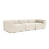 Atelier del Sofa 3-Seat Sofa Fora 3 - Ecru Ecru