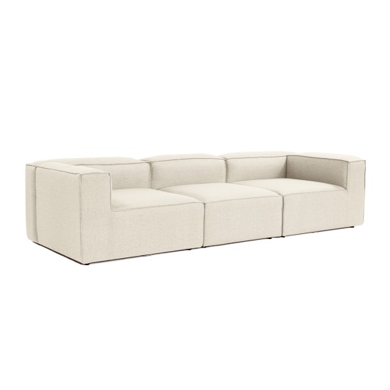 3-Seat Sofa Fora 3 - Ecru Ecru Atelier del Sofa 3-Seat Sofa Fora 3 - Ecru Ecru