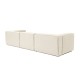 3-Seat Sofa Fora 3 - Ecru Ecru Atelier del Sofa 3-Seat Sofa Fora 3 - Ecru Ecru