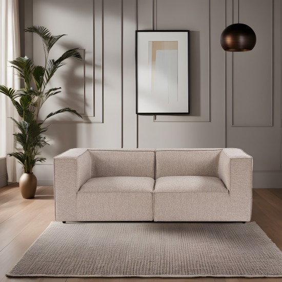 Atelier del Sofa 2-Seat Sofa Sora 2 - Sand Beige Sand Beige