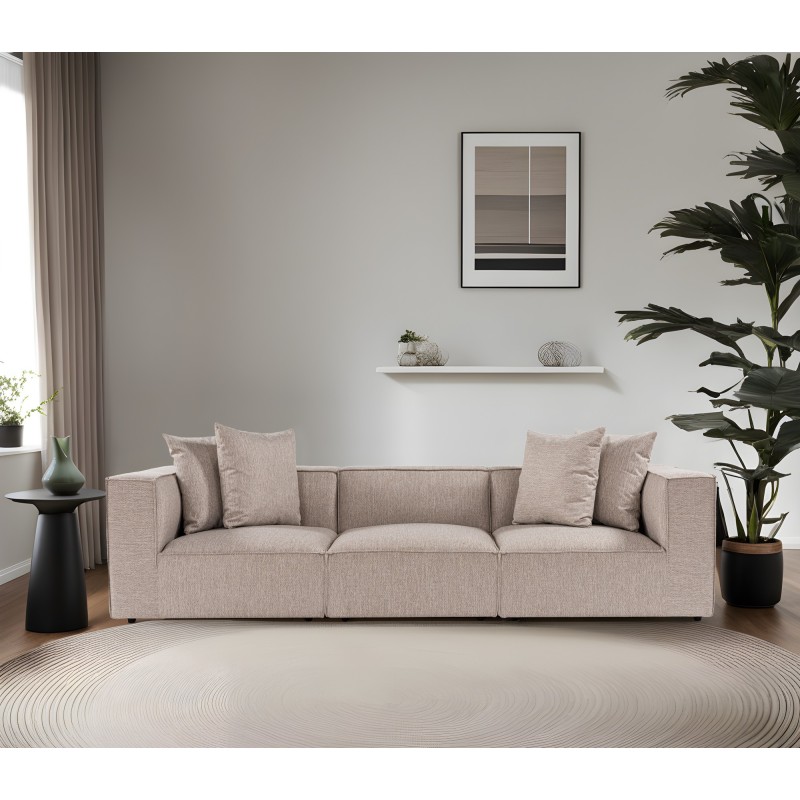 Atelier del Sofa 3-Seat Sofa Sora 3 - Sand Beige Sand Beige