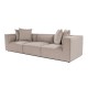 Atelier del Sofa 3-Seat Sofa Sora 3 - Sand Beige Sand Beige