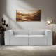 2-Seat Sofa Fora 2 Seater - Light Grey Light Grey 2-Seat Sofa Fora 2 Seater - Light Grey Light Grey