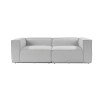 2-Seat Sofa Fora 2 Seater - Light Grey Light Grey