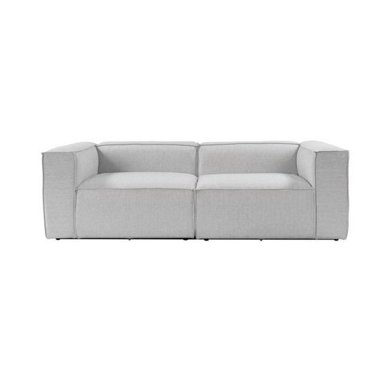 2-Seat Sofa Fora 2 Seater - Light Grey Light Grey 2-Seat Sofa Fora 2 Seater - Light Grey Light Grey