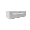 2-Seat Sofa Fora 2 Seater - Light Grey Light Grey