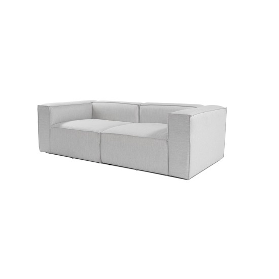 2-Seat Sofa Fora 2 Seater - Light Grey Light Grey 2-Seat Sofa Fora 2 Seater - Light Grey Light Grey