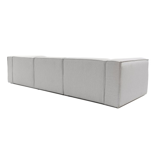 3-Seat Sofa Fora 3 Seater - Light Grey Light Grey 3-Seat Sofa Fora 3 Seater - Light Grey Light Grey