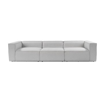 3-Seat Sofa Fora 3 Seater - Light Grey Light Grey