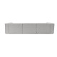 3-Seat Sofa Fora 3 Seater - Light Grey Light Grey 3-Seat Sofa Fora 3 Seater - Light Grey Light Grey