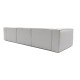 3-Seat Sofa Fora 3 Seater - Light Grey Light Grey 3-Seat Sofa Fora 3 Seater - Light Grey Light Grey