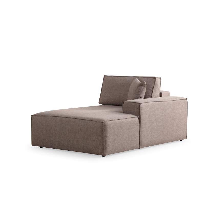 Corner Sofa-Bed Pırlo Corner Right - Brown Brown