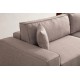 Corner Sofa-Bed Pırlo Corner Right - Brown Brown Corner Sofa-Bed Pırlo Corner Right - Brown Brown