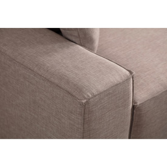Corner Sofa-Bed Pırlo Corner Right - Brown Brown Corner Sofa-Bed Pırlo Corner Right - Brown Brown