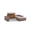 Corner Sofa-Bed Pırlo Corner Right - Brown Brown