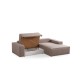 Corner Sofa-Bed Pırlo Corner Right - Brown Brown Corner Sofa-Bed Pırlo Corner Right - Brown Brown
