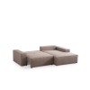 Corner Sofa-Bed Pırlo Corner Right - Brown Brown