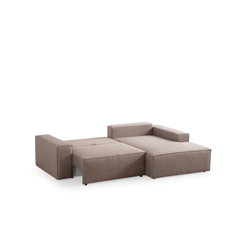Corner Sofa-Bed Pırlo Corner Right - Brown Brown