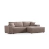Corner Sofa-Bed Pırlo Corner Right - Brown Brown