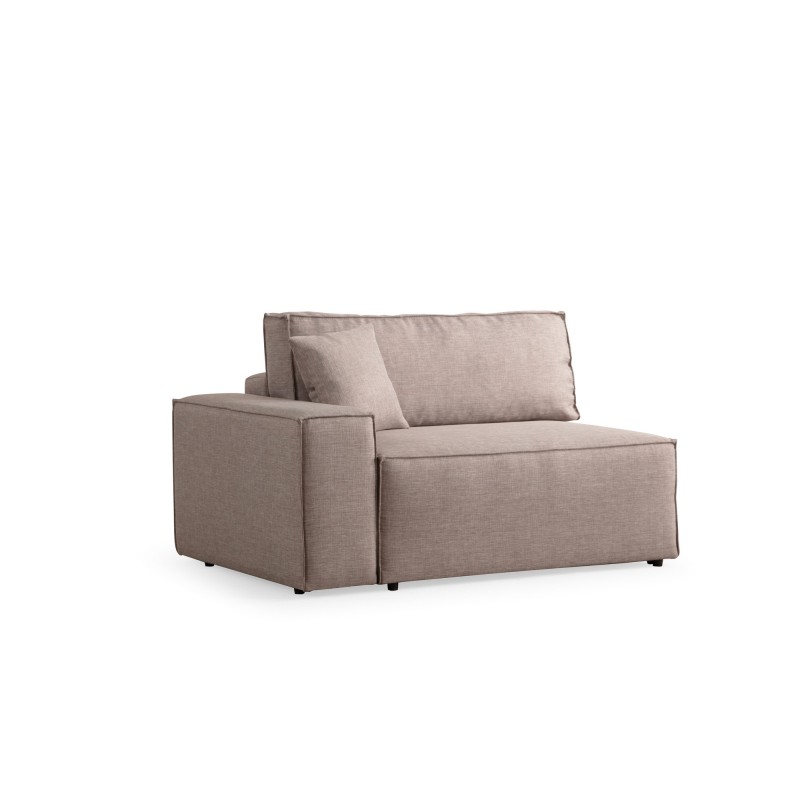 Corner Sofa-Bed Pırlo Corner Right - Brown Brown