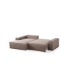 Corner Sofa-Bed Pırlo Corner Left - Brown Brown