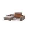 Corner Sofa-Bed Pırlo Corner Left - Brown Brown