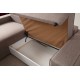 Corner Sofa-Bed Pırlo Corner Left - Brown Brown Corner Sofa-Bed Pırlo Corner Left - Brown Brown