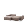 Corner Sofa-Bed Pırlo Corner Left - Brown Brown