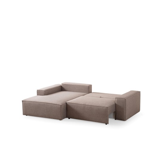 Corner Sofa-Bed Pırlo Corner Left - Brown Brown Corner Sofa-Bed Pırlo Corner Left - Brown Brown
