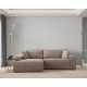 Corner Sofa-Bed Pırlo Corner Left - Brown Brown Corner Sofa-Bed Pırlo Corner Left - Brown Brown