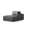 Corner Sofa-Bed Pırlo Corner Right - Dark Grey Dark Grey