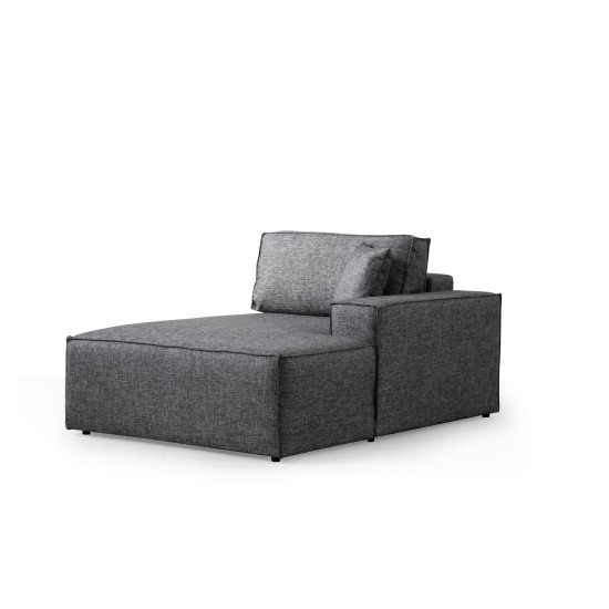 Corner Sofa-Bed Pırlo Corner Right - Dark Grey Dark Grey Corner Sofa-Bed Pırlo Corner Right - Dark Grey Dark Grey