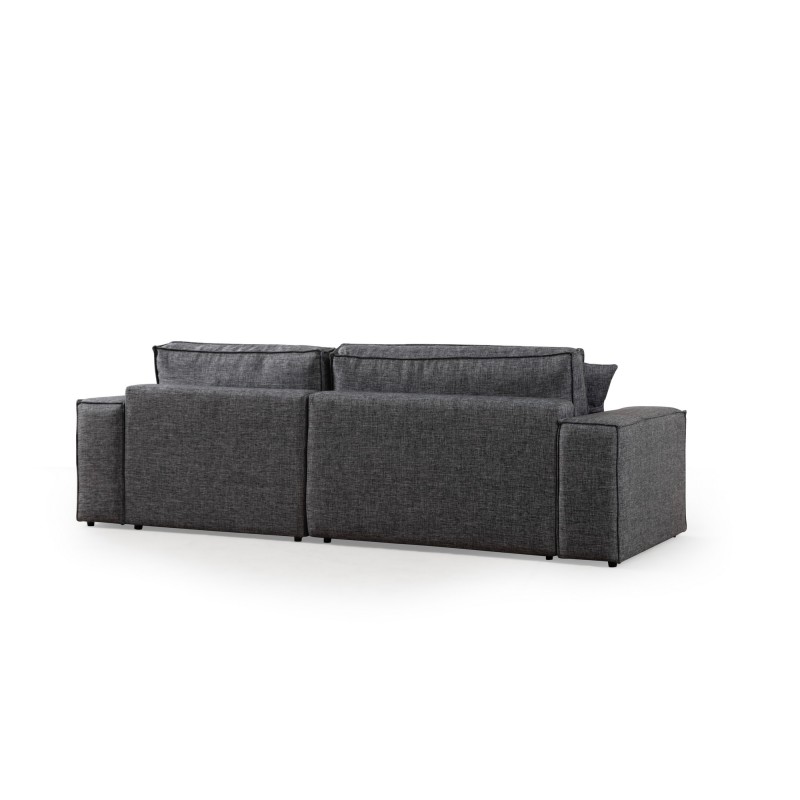 Corner Sofa-Bed Pırlo Corner Right - Dark Grey Dark Grey