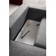 Corner Sofa-Bed Pırlo Corner Left - Dark Grey Dark Grey Corner Sofa-Bed Pırlo Corner Left - Dark Grey Dark Grey