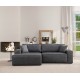 Corner Sofa-Bed Pırlo Corner Left - Dark Grey Dark Grey Corner Sofa-Bed Pırlo Corner Left - Dark Grey Dark Grey