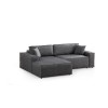 Corner Sofa-Bed Pırlo Corner Left - Dark Grey Dark Grey