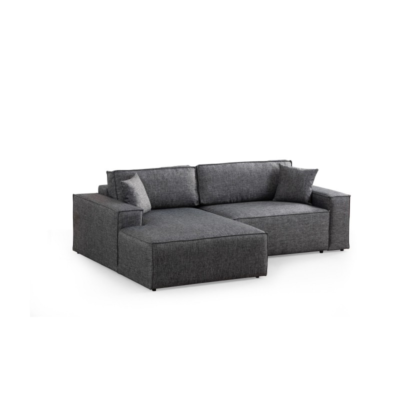 Corner Sofa-Bed Pırlo Corner Left - Dark Grey Dark Grey