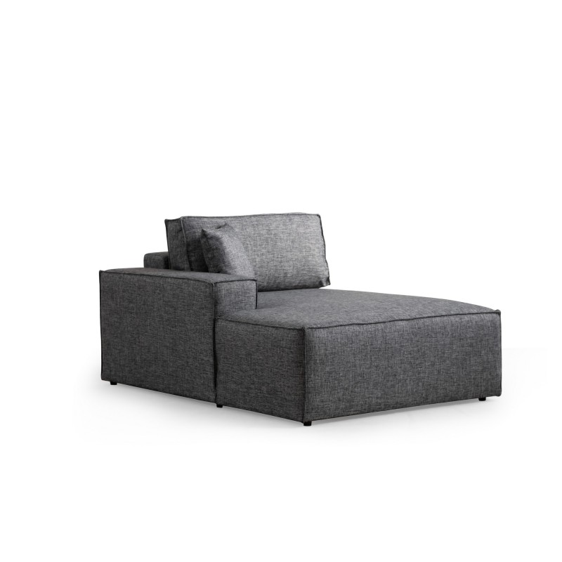 Corner Sofa-Bed Pırlo Corner Left - Dark Grey Dark Grey