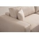 Corner Sofa-Bed Pırlo Corner Right - Ecru Ecru Corner Sofa-Bed Pırlo Corner Right - Ecru Ecru
